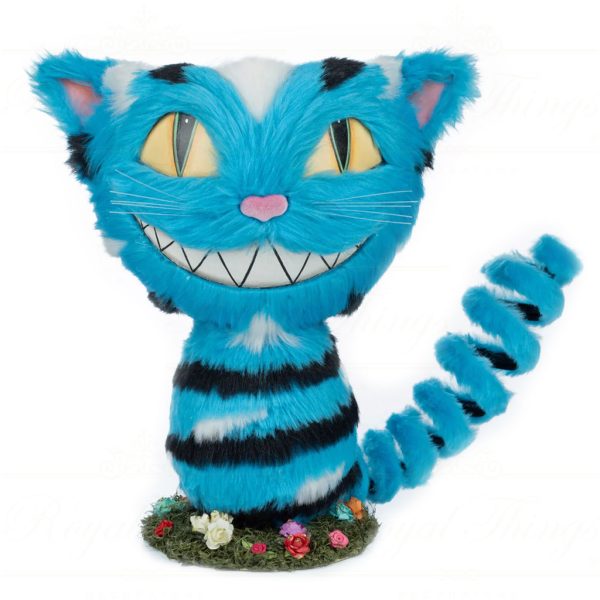 Katherine S Collection Spring Decorative Items Heart And Wonderland Cheshire Cat Candy Container Blue Black Kc 28 428127