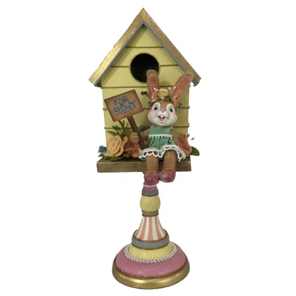 Katherine S Collection Spring Decorative Items Small Blossoms Birdhouse Yellow Pink Kc 28 228408