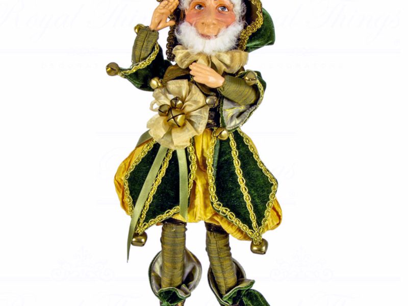 Katherine S Collection Wayne Kleski Heritage Collectible Dolls Gerald The Wise Elf Green Gold Kc 99 28007