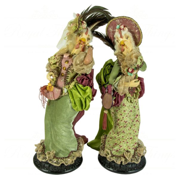 Katherine S Collection Wayne Kleski Heritage Collectible Dolls Henrietta Cackling Rosie Green Pink Multi Kc 05 12728