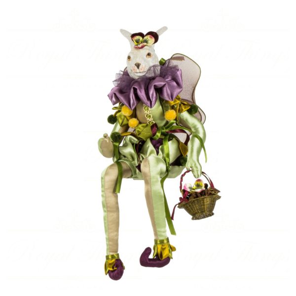 Katherine S Collection Wayne Kleski Heritage Collectible Dolls Sitting Flower Garden Bunny Fairy Green Pruple Yellow Kc 99 28002