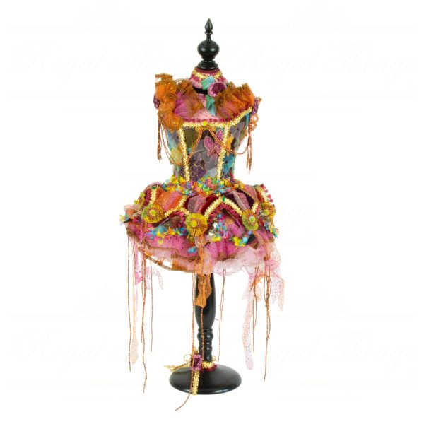 Katherine S Collection Wayne Kleski Heritage Collectible Mimi Mannequin Pink Blue Gold Multicolor Kc 11 32102