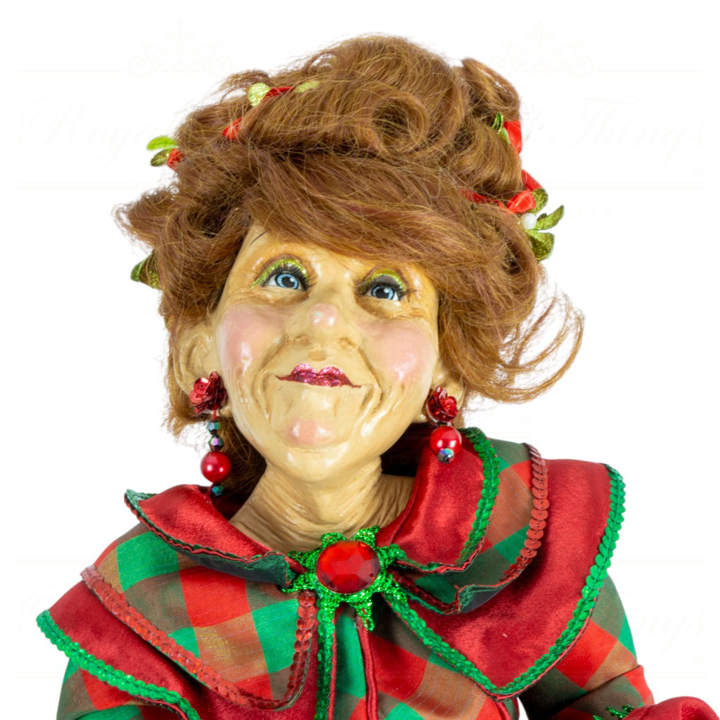 kc 05 12932 katherine s collection christmas collectible dolls mistletoe mae doll red green b Kc 05 12932 Katherine S Collection Christmas Collectible Dolls Mistletoe Mae Doll Red Green B