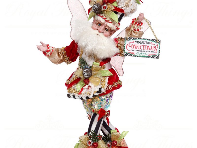 Mark Roberts Christmas Collectable Doll Small Candymaker Santa Fairy Red White Green Black Mr 51 24004