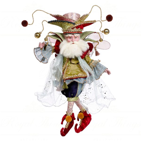 Mark Roberts Christmas Collectible Doll Santa Fairy De Magie Blue Green Red Pink Gold Mr 51 45386