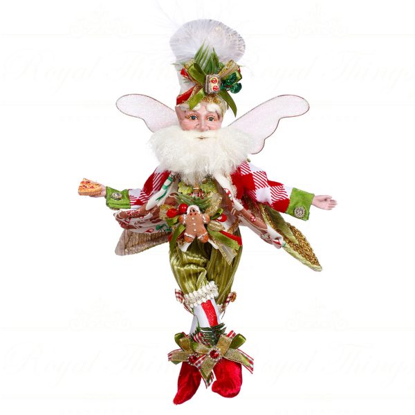 Mark Roberts Christmas Collectible Doll Small Cookie For Santa Fairy Red Green White Gold Mr 51 45090