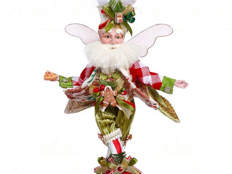 Mark Roberts Christmas Collectible Doll Small Cookie For Santa Fairy Red Green White Gold Mr 51 45090