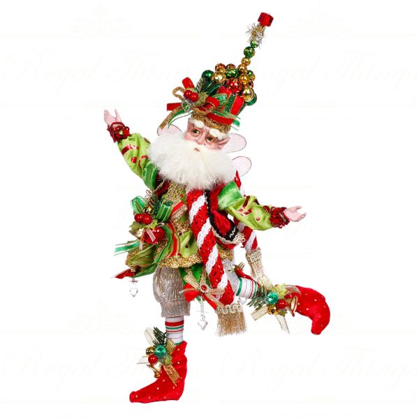 Mark Roberts Christmas Collectible Doll Small Whoville Santa Fairy Green Red White Gold Mr 51 45216
