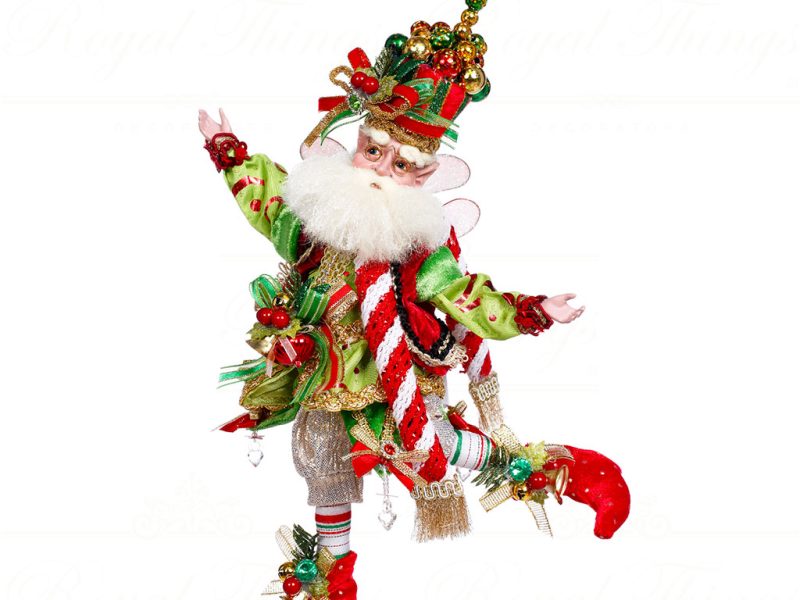 Mark Roberts Christmas Collectible Doll Small Whoville Santa Fairy Green Red White Gold Mr 51 45216