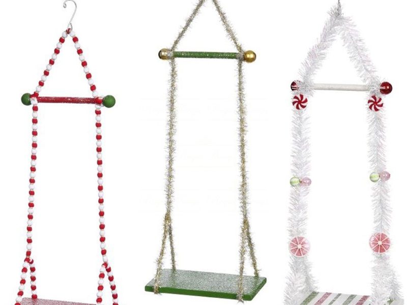 Mark Roberts Displays Stands Double Elf Swing Small Multicolor Mr Mr 39 20132