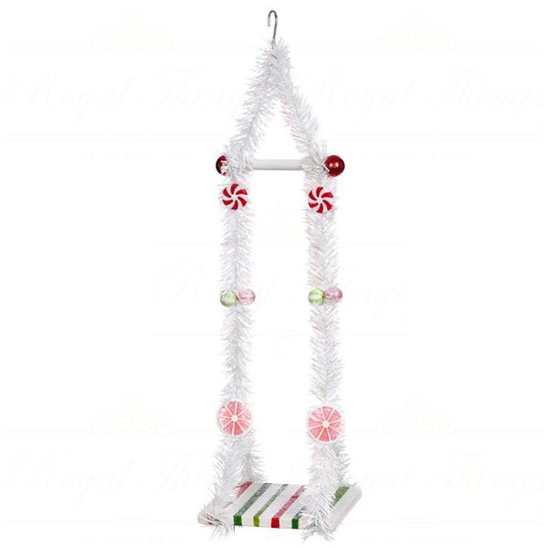 Mark Roberts Displays Stands Single Elf Swing Small Multicolor Mr 39 20130 White