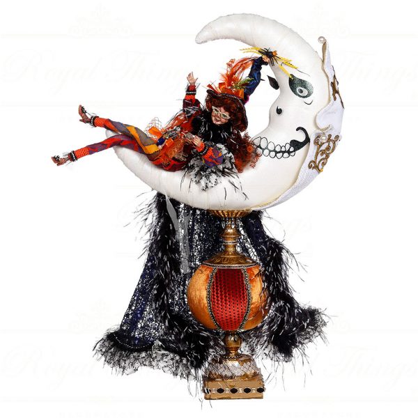 Mark Roberts Halloween Collectible Decorative Items The Queen Of Halloween Black White Red Orange Gold Mr 51 23530