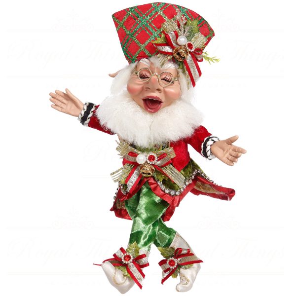 Mark Roberts Red Green Proclamation Elf Doll Small 51 16198