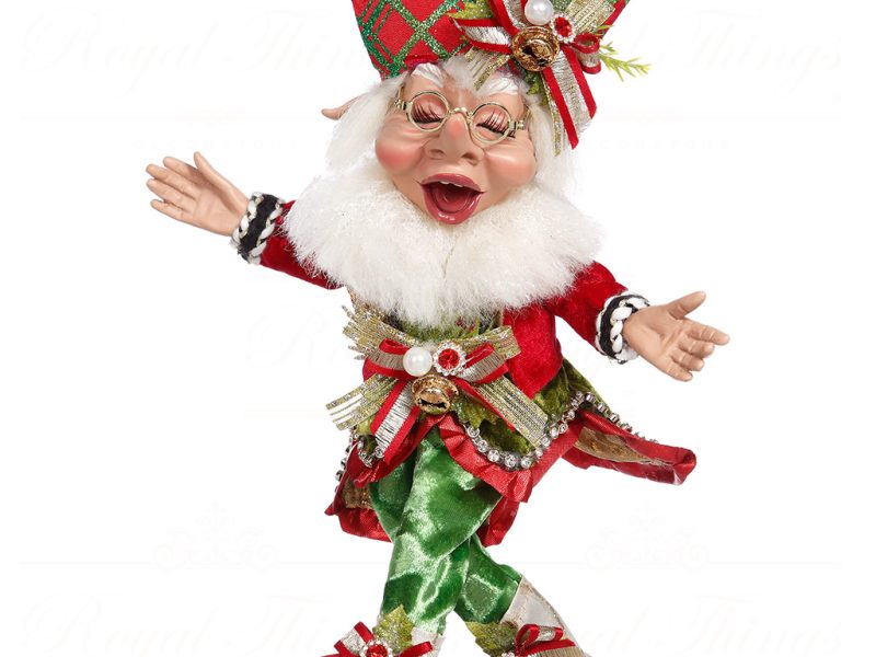 Mark Roberts Red Green Proclamation Elf Doll Small 51 16198