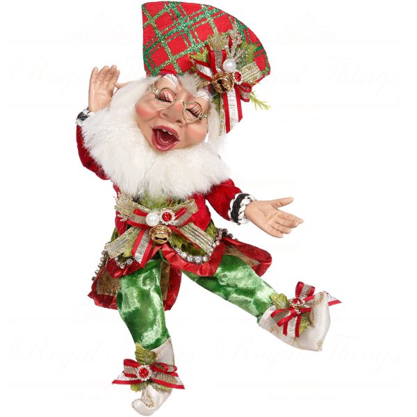 Mark Roberts Red Green Proclamation Elf Doll Small 51 16198 Pose1