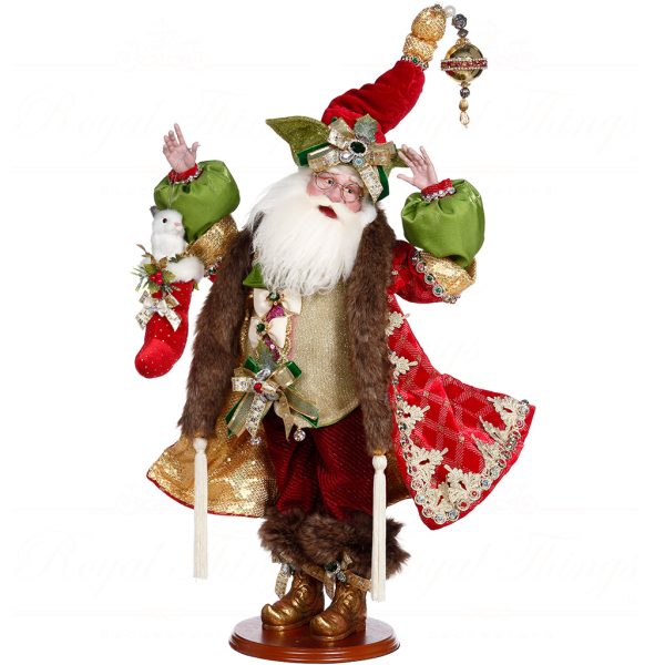 Mark Roberts Red Green Santa Little Friends Doll Large 51 16290 Pose1