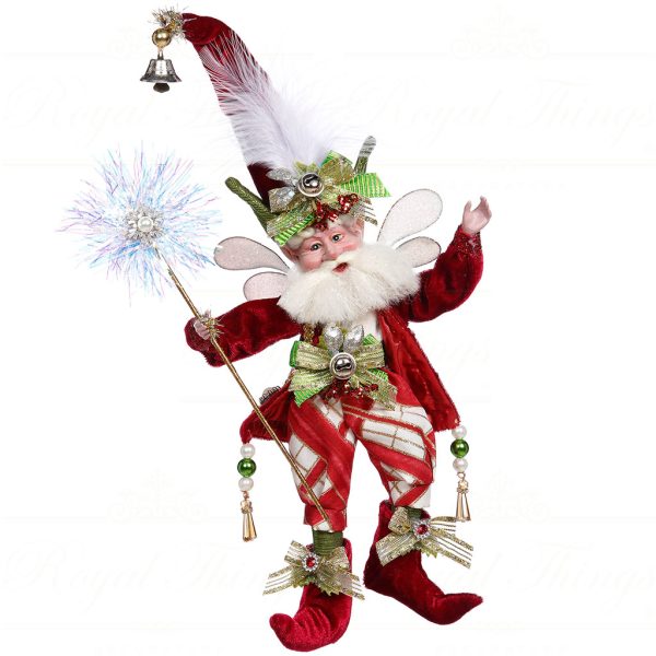 Mark Roberts Red White Green Christmas Whishes Santa Fairy 51 16416