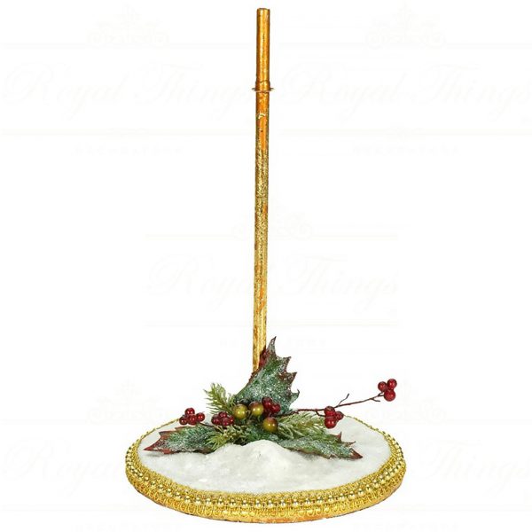 Mark Roberts Snow Base Stand Gold White Green Mr 52 82144
