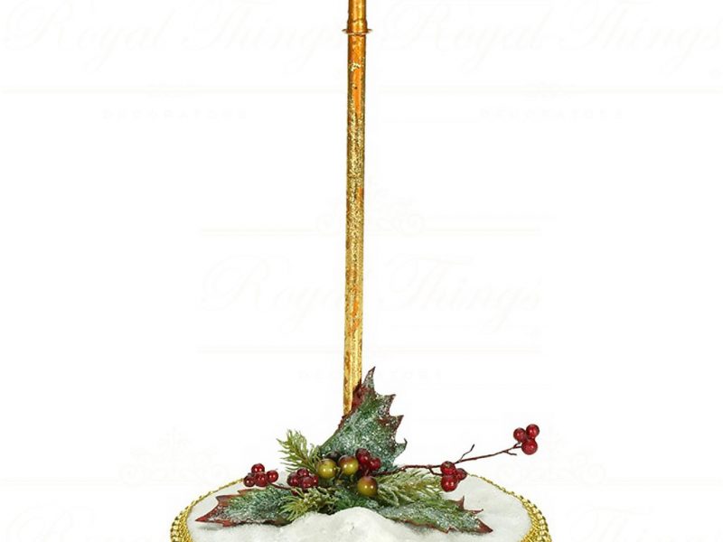 Mark Roberts Snow Base Stand Gold White Green Mr 52 82144