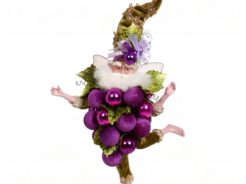 Mark Roberts Spring Collectable Dolls Small Grape Fairy Purple Green Mr 51 37220