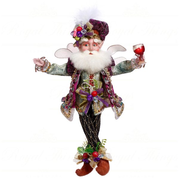 Mark Roberts Spring Collectable Dolls Wine Lover Small Fairy White Purple Black Mr 51 44600