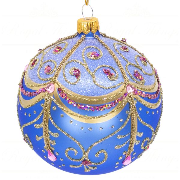 Glass Radiant Rosalie Ball 10 cm
