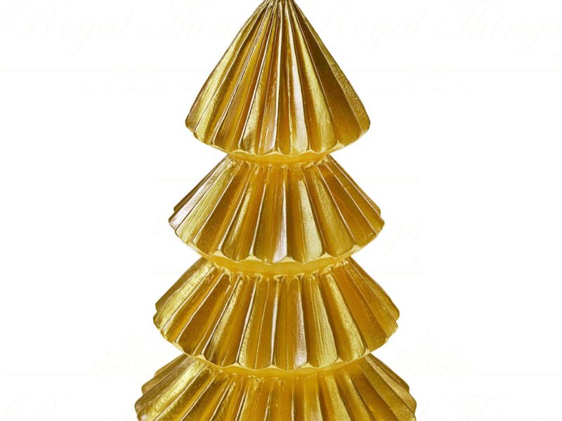 Werner Voss Led Candles Wax Christmas Tree Candle Gold Wv 55694